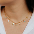 "Head In The Clouds" Charm Necklace 1