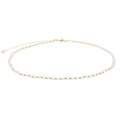 Gold Moon Dancer 3mm Healing Necklace 7