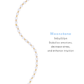 Gold Moon Dancer 3mm Healing Necklace 5