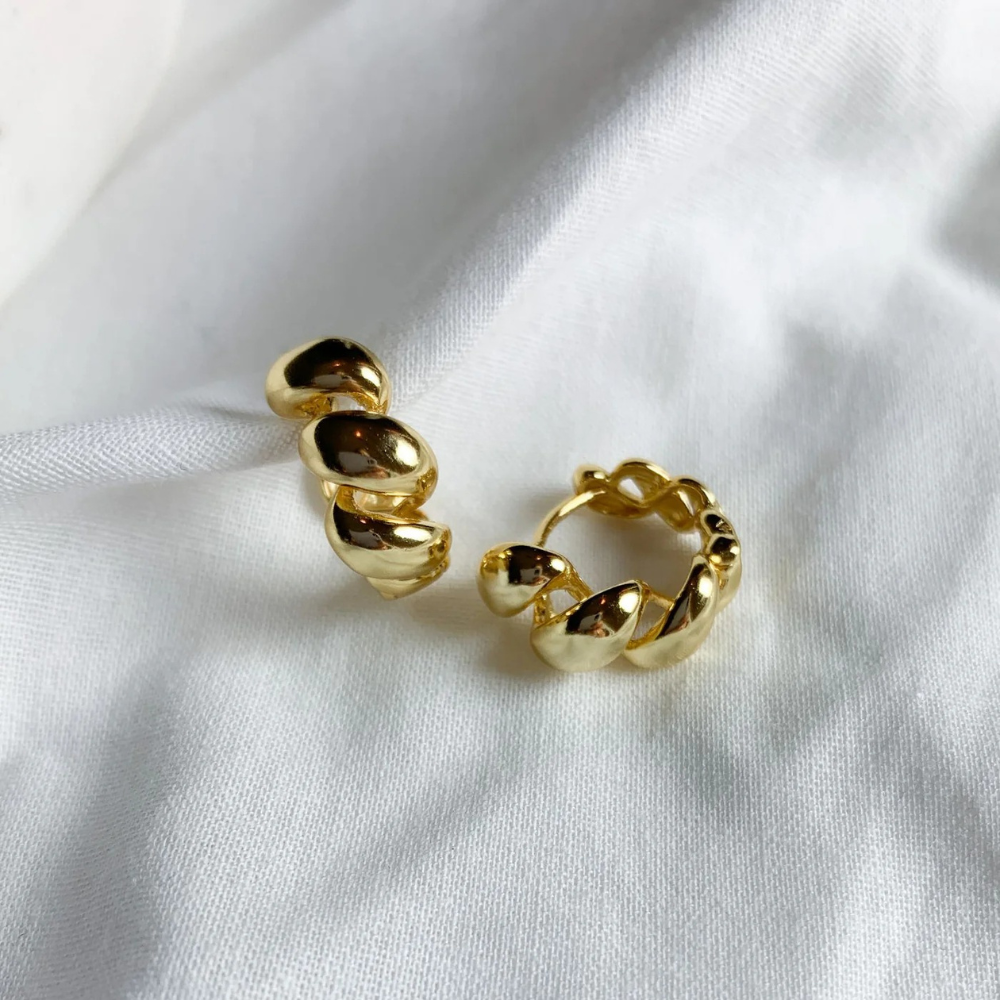 18K Gold Vermeil Alex Earrings