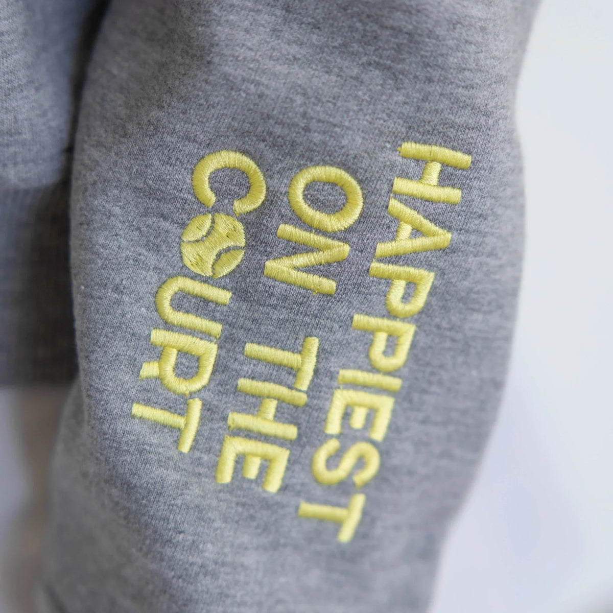Happiest on the Court® Quarter Zip Tennis Sweatshirt