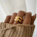 18K Gold-Plated Adrianna Ring 5