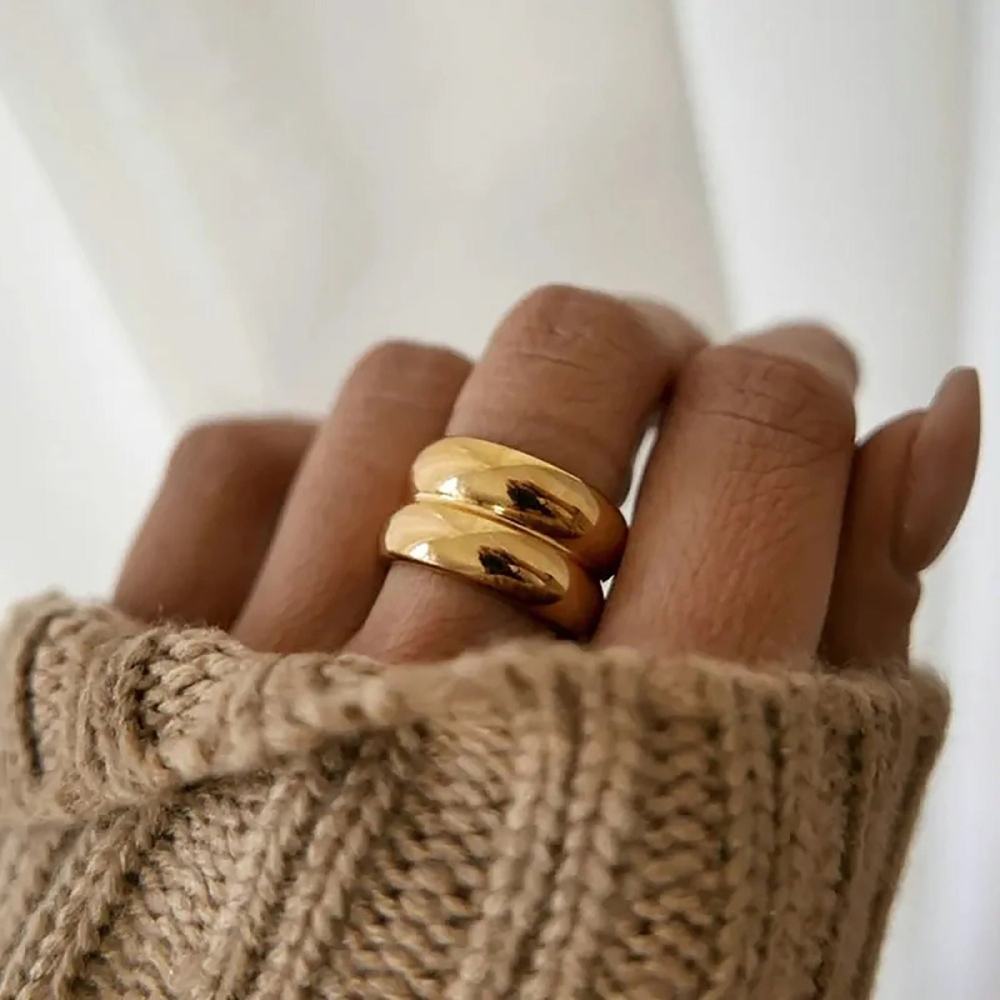 18K Gold-Plated Adrianna Ring