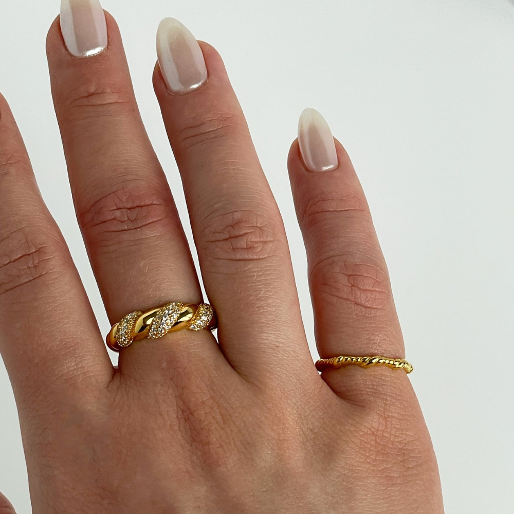 18K Gold-Plated Naomi Ring