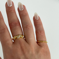 18K Gold-Plated Naomi Ring