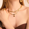18K Gold-Plated Tatiana Necklace 2