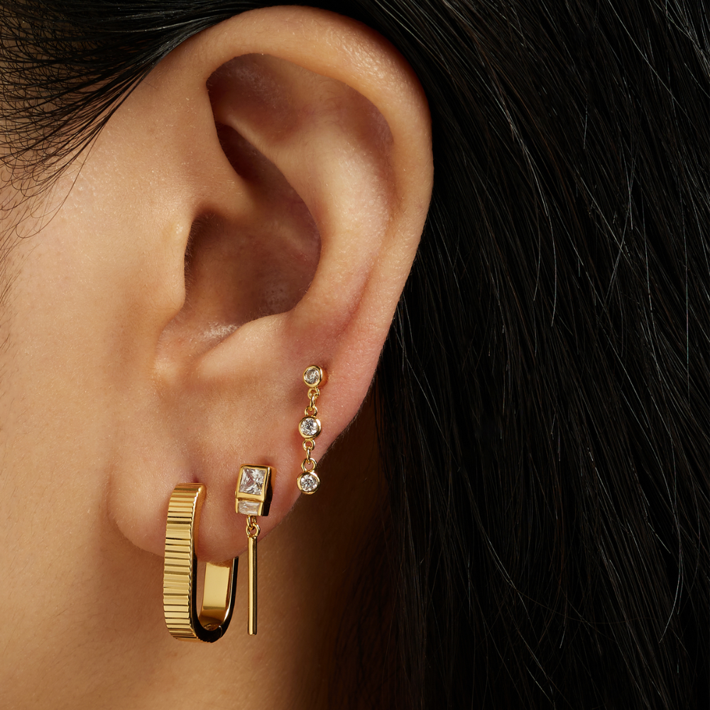 18K Gold Vermeil Ivy Earrings