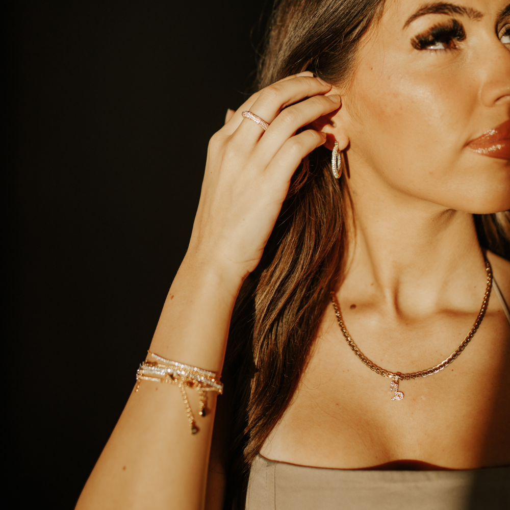 18K Gold-Plated Julia Earrings