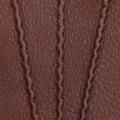 Diego (brown) - Italian gloves made of American deerskin leather with rabbit fur lining 4