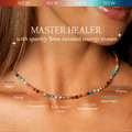 Master Healer 3mm Healing + Circles in the Sand Necklace Stack 5