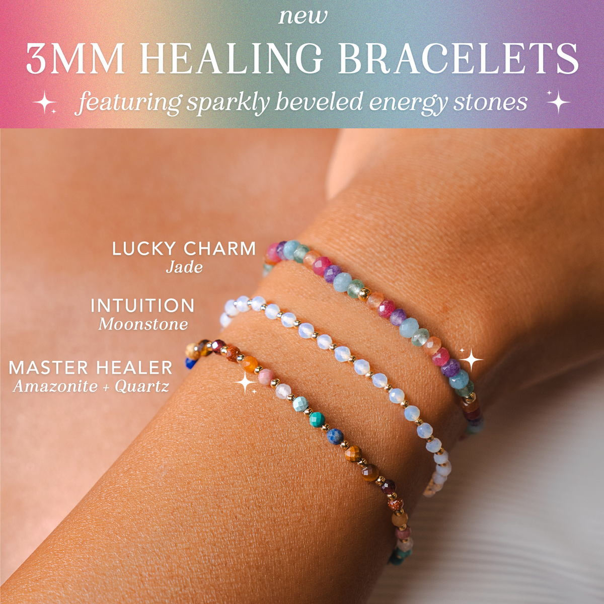 Lucky Charm 3mm Healing Bracelet