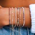 Good Fortune + Growth 2mm Layered Healing Bracelet 6