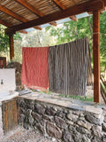 Girit Red Cotton Linen Towel 3
