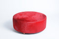 Round Cowhide Ottoman 3
