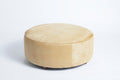Round Cowhide Ottoman 2