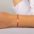 Expression of Love Red String Hamsa Heart Bracelet 3
