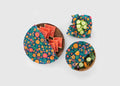 Beeswax Food Wrap - Fall Bloom Print 1