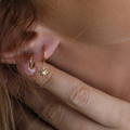 18K Gold Vermeil Lily Earrings 3