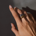 18K Gold-Plated Rain Ring 2