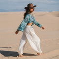 Cream Adventure Cargo Pants 2
