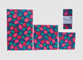 Beeswax Food Wrap - Dragonfruit Print 7