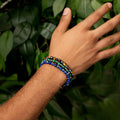 Confident Personality Enamel Tiger's Eye Bracelet 4