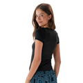 Onyx Full Length Yin Scoop Neck Top 3
