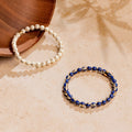 Heavenly Spirit Navy Enamel Evil Eye Charm Bracelet 3