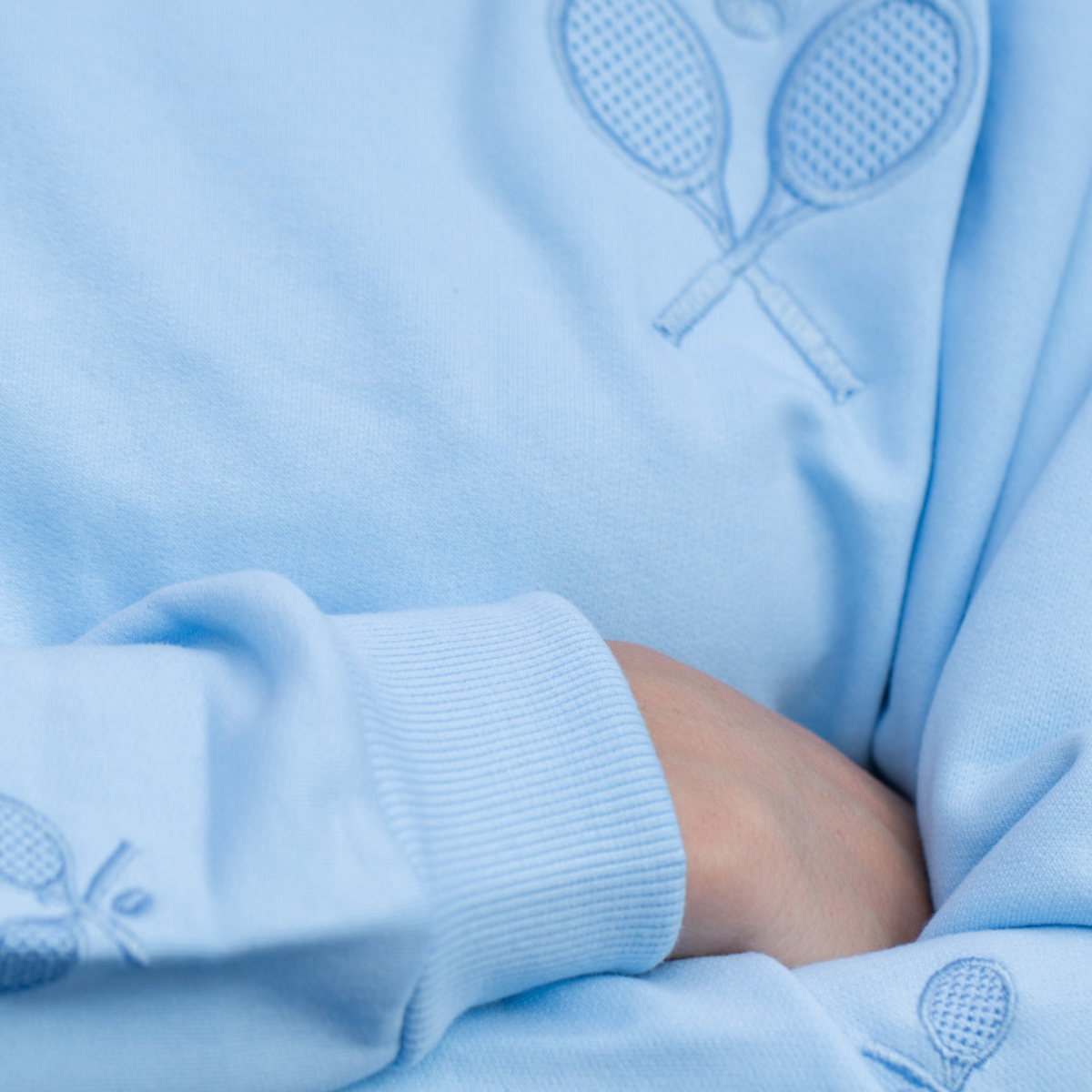 Tennis Racquets Sleeves Sweatshirt