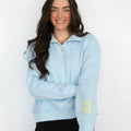 Happiest on the Court® Quarter Zip Tennis Sweatshirt 6