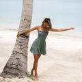 Sage Daiquiri Dress 6