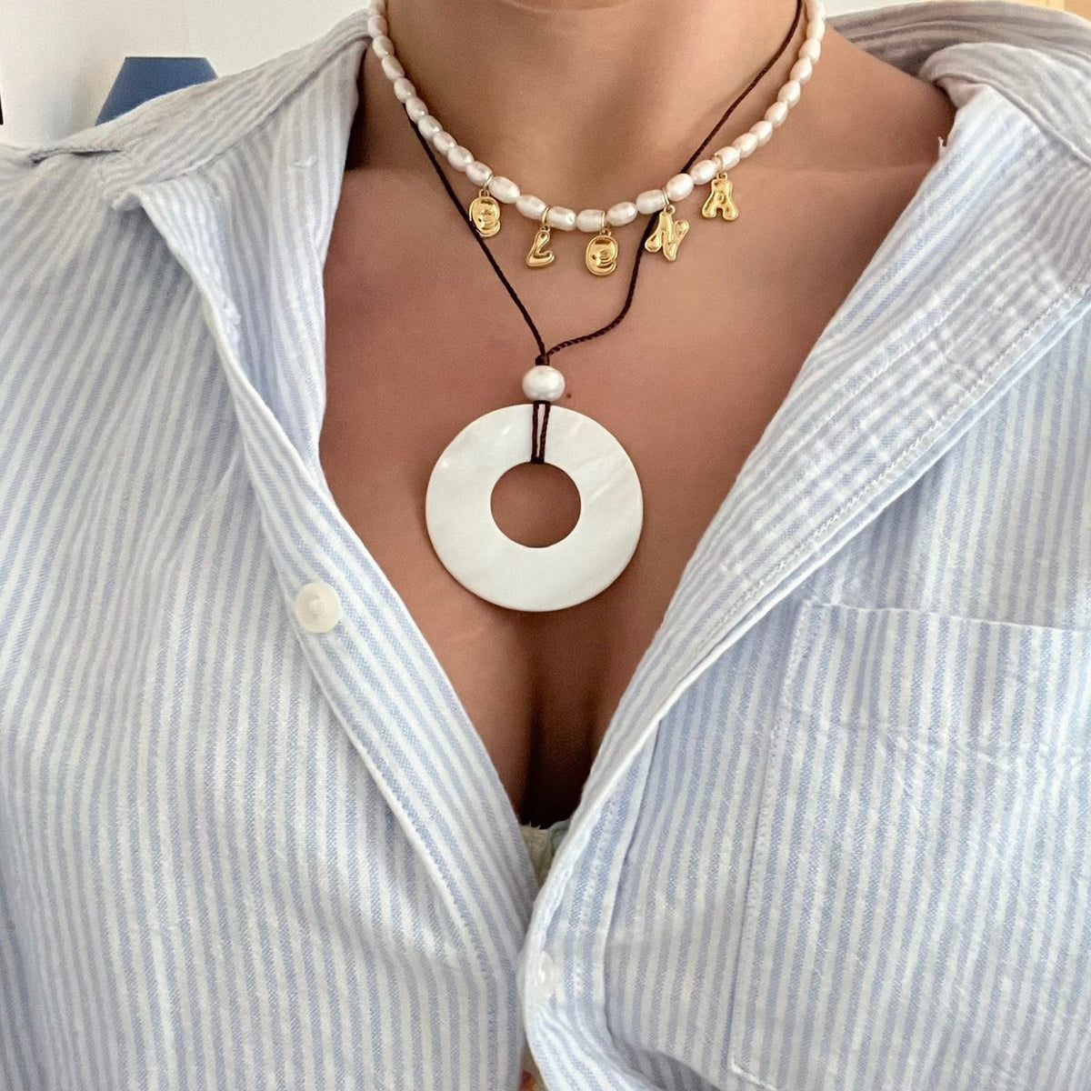 Monaco Cord Choker in Toffee