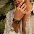 Streak of Luck Tiger's Eye Lava Bracelet 2