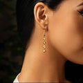 Essential Divinity - Multi Symbol Amethyst Drop Earrings 2