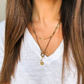June Rose Birth Flower Necklace Charm 4