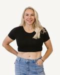 Crew Neck Boyfriend Halftee 7