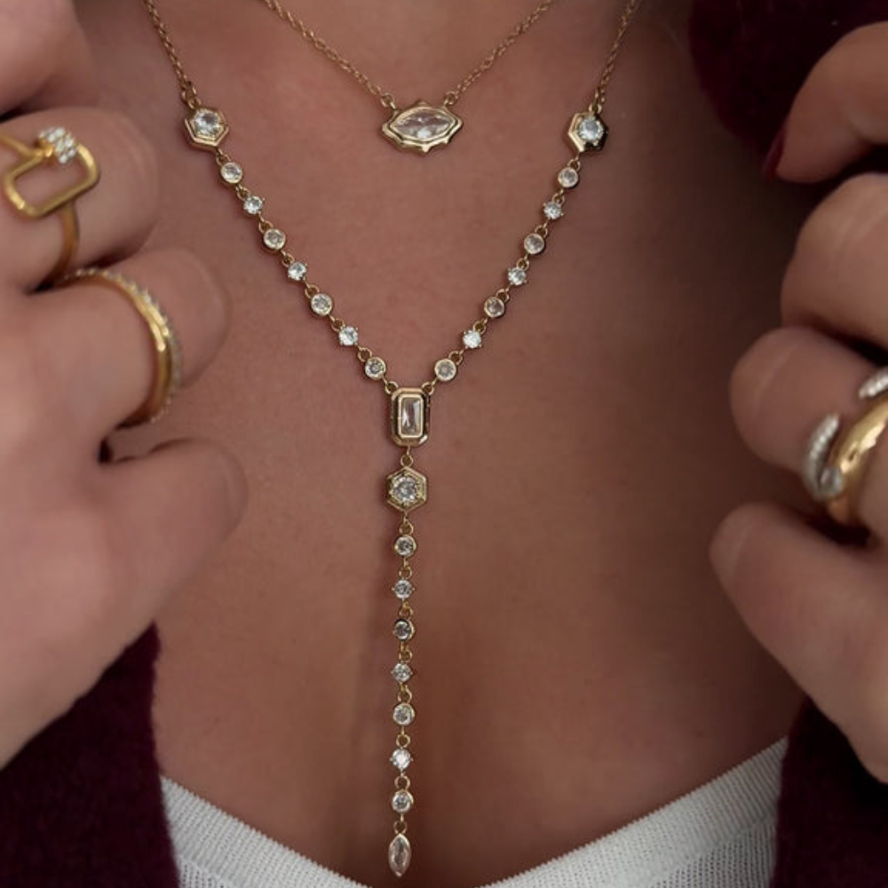 18K Gold-Plated Arielle Necklace