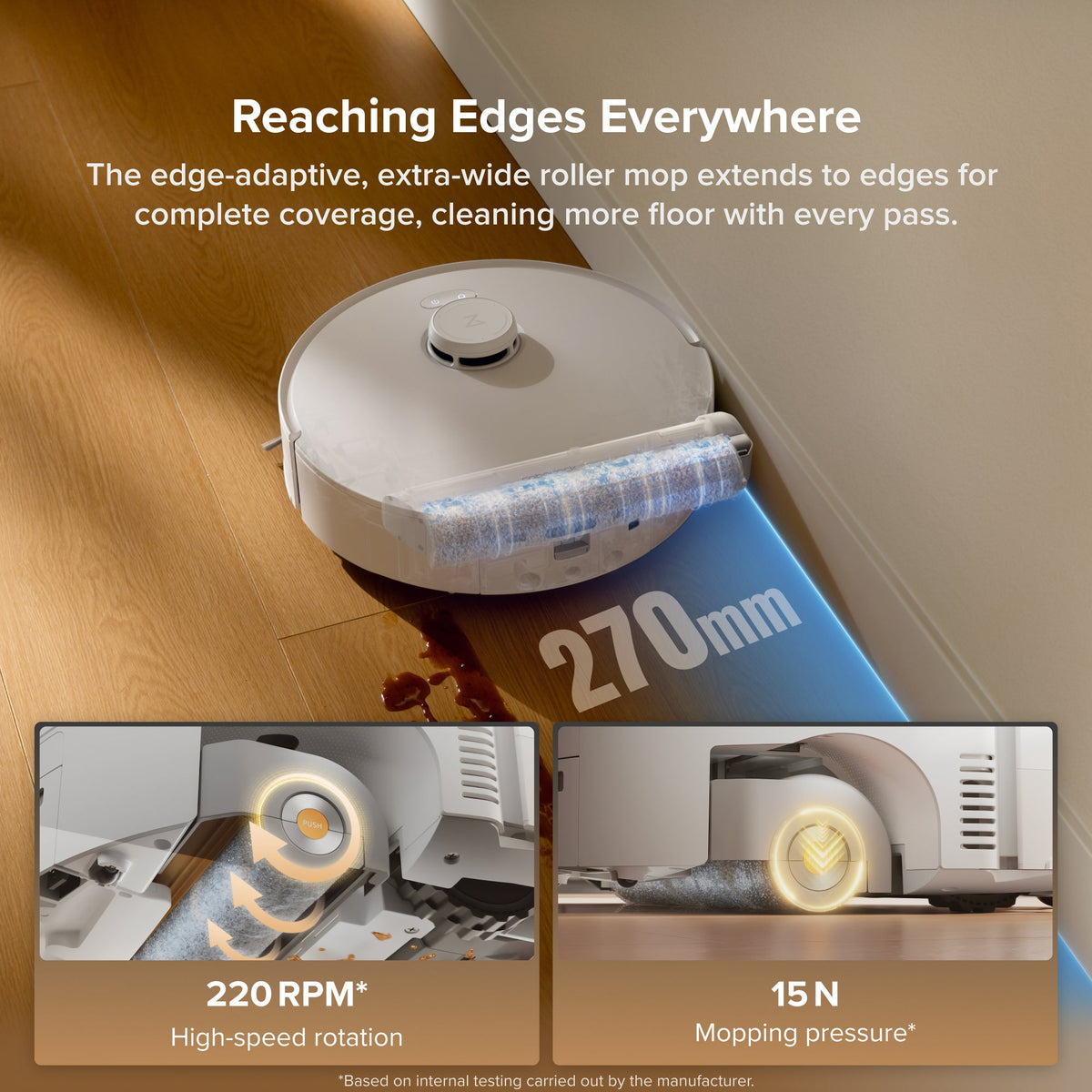 Roborock Qrevo Curv 2 Flow Robot Vacuum & Mop with Multifunctional Dock
