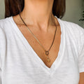 July Lily Birth Flower Necklace Charm 4
