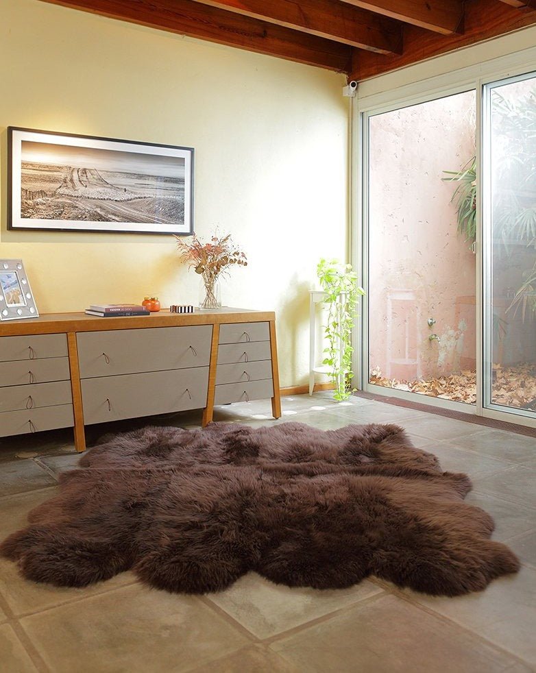 8-Pelt Irregular Area Rug