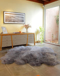 8-Pelt Irregular Area Rug 3
