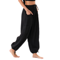 Black Adventure Cargo Pants 1