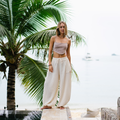 Cream Adventure Cargo Pants 3