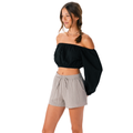 Stone Cotton Cabana Shorts 4
