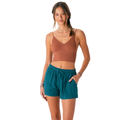 Verdigris Cotton Cabana Shorts 5
