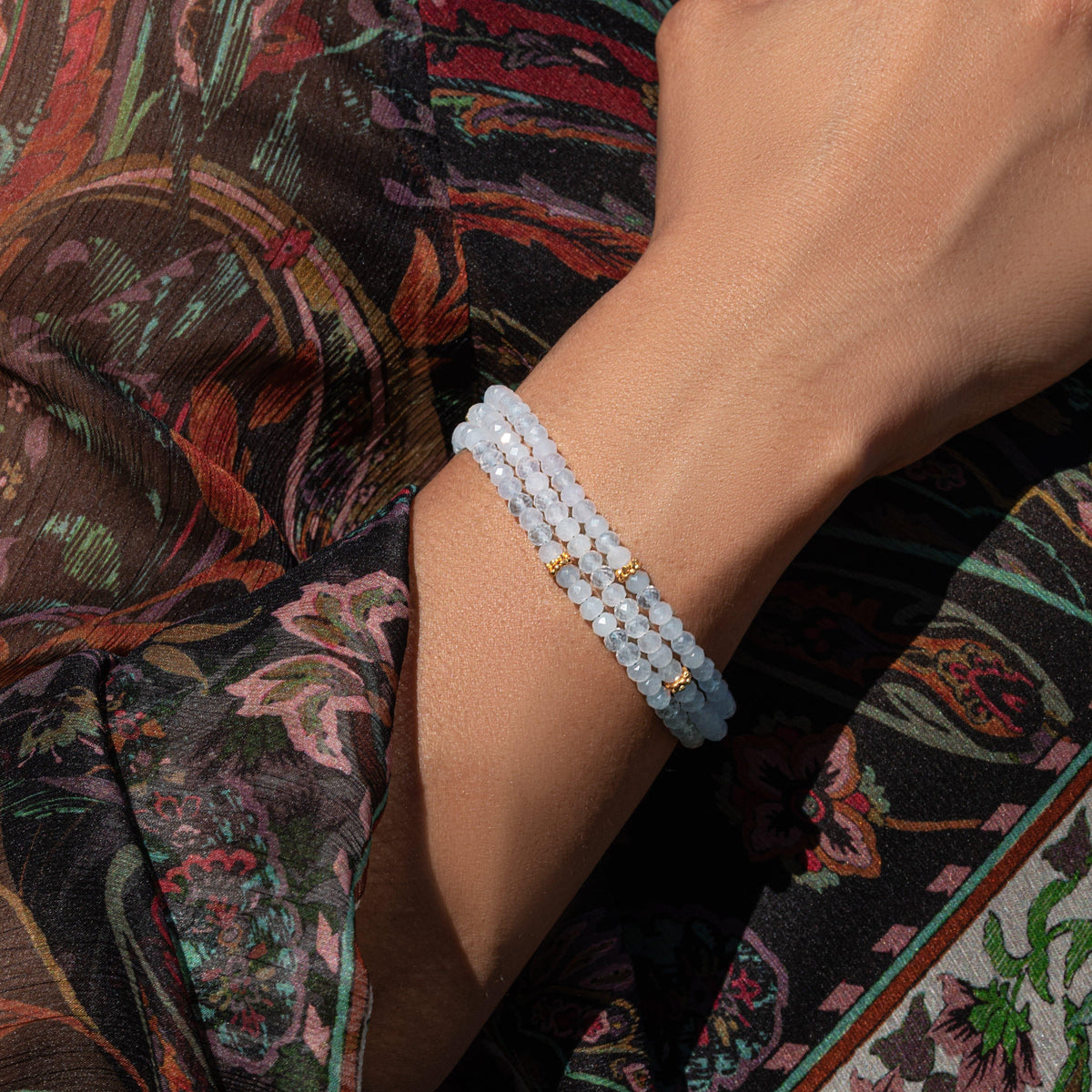Emotional Strength Aquamarine Uniting Cultures Turtle Wrap