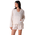Cream Baja Pullover 4