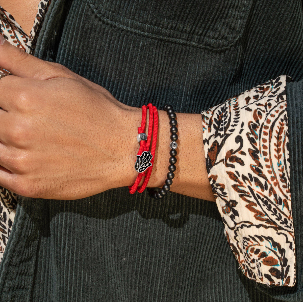 Spiritual Insight Matte Onyx Bracelet