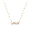 18K Gold Vermeil Mama Necklace 1