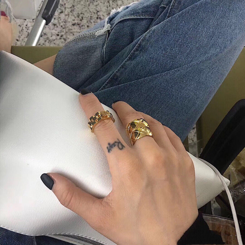 18K Gold-Plated Leigh Ring